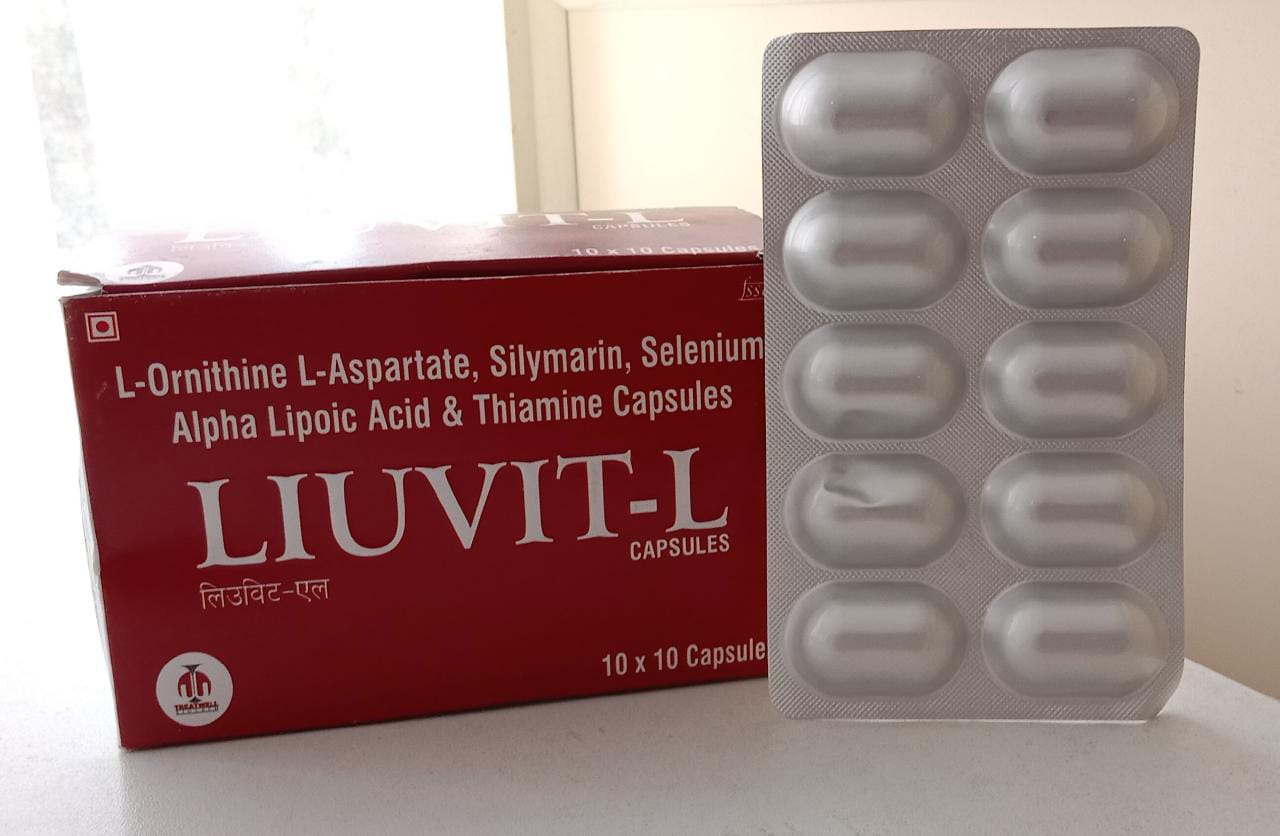 L-Ornithine L-Aspartate + Silymarin + Selenium + Alpha Lipoic Acid + Thiamine Capsules